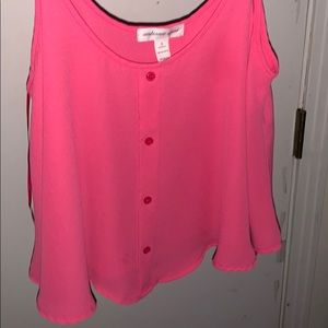 Pink Crop Top